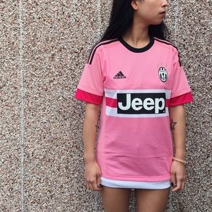 Adidas Juventus Pink Away Jersey